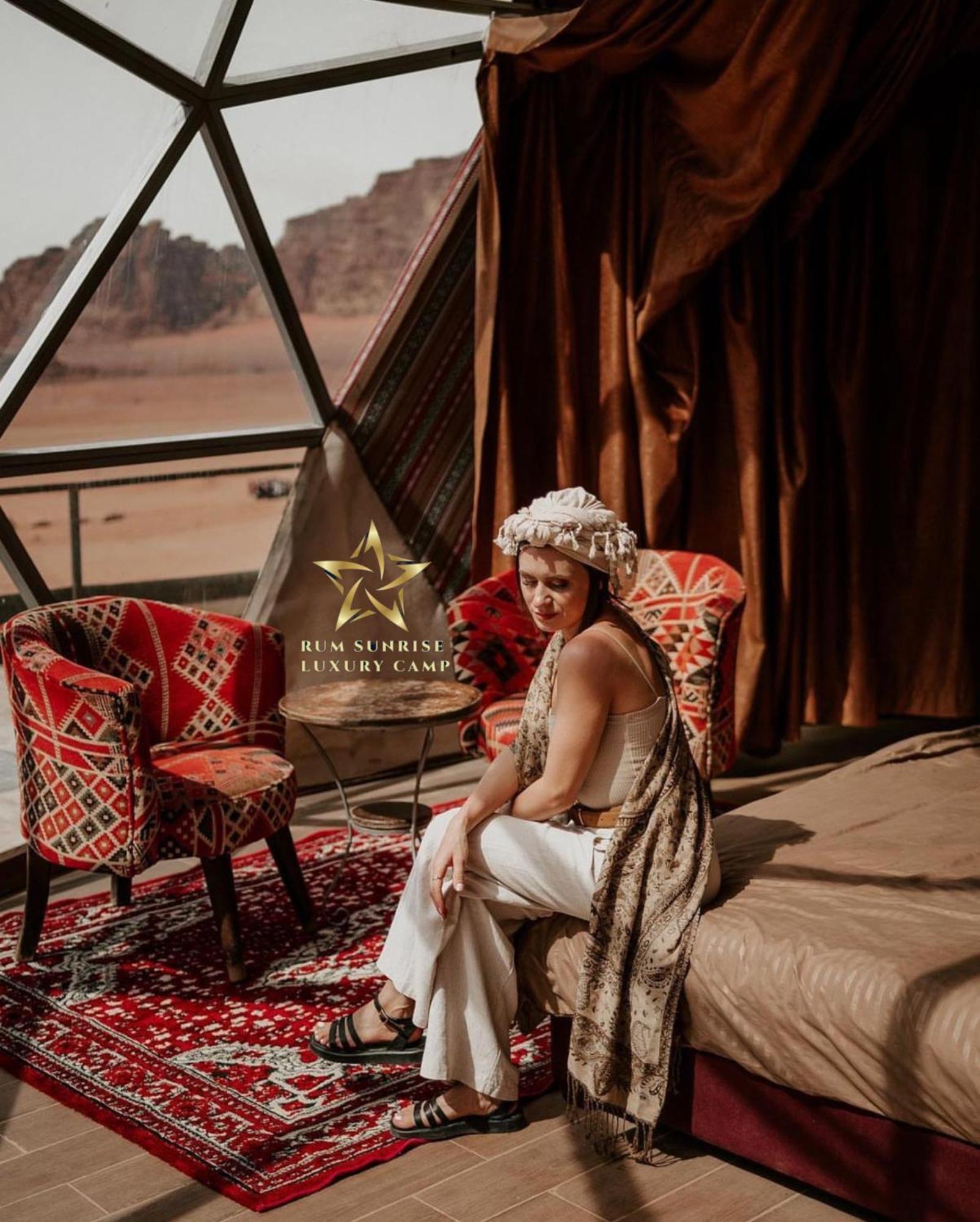 Rum Sunrlse Luxury Camp Wadi Rum Exterior foto