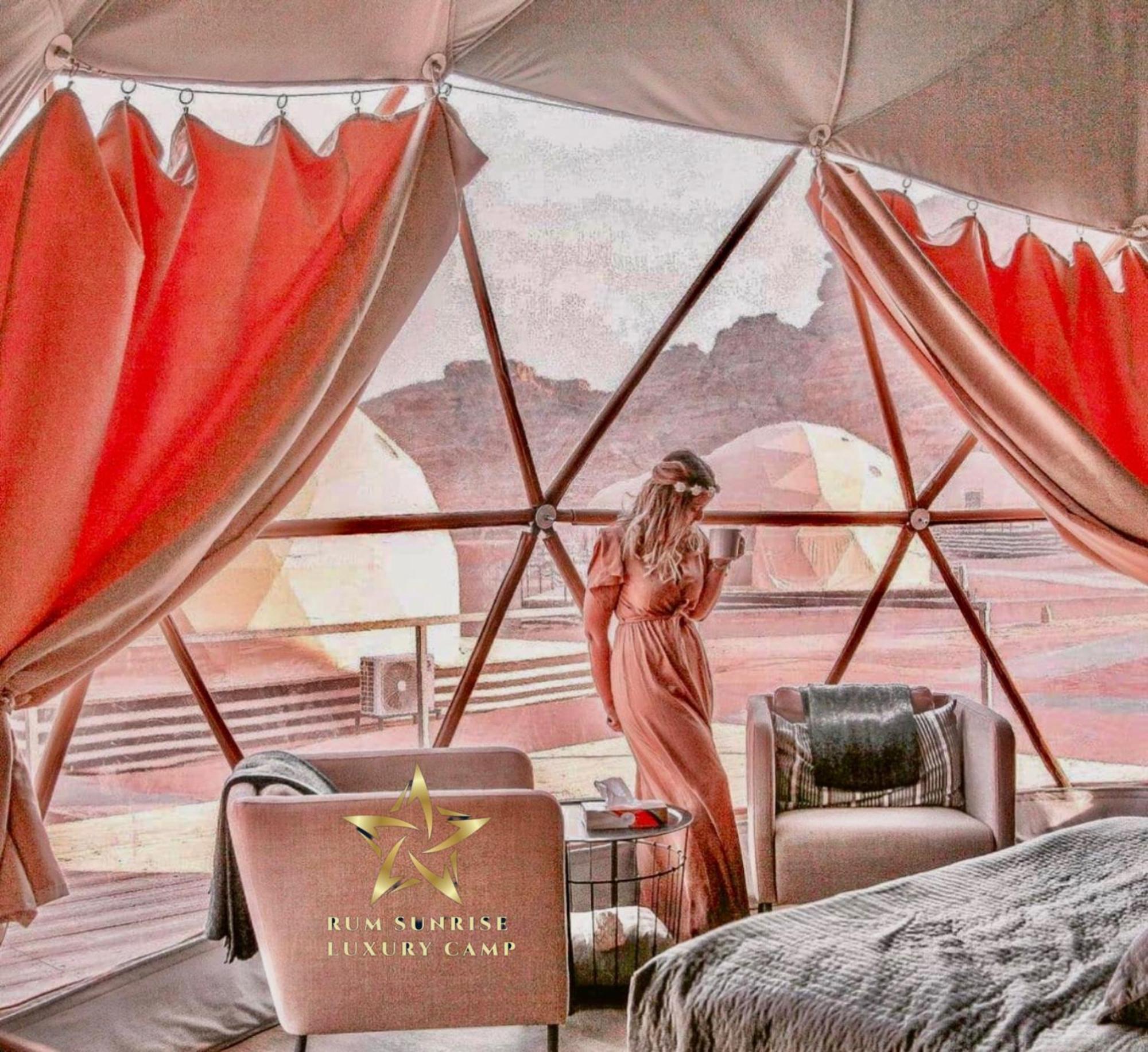 Rum Sunrlse Luxury Camp Wadi Rum Exterior foto