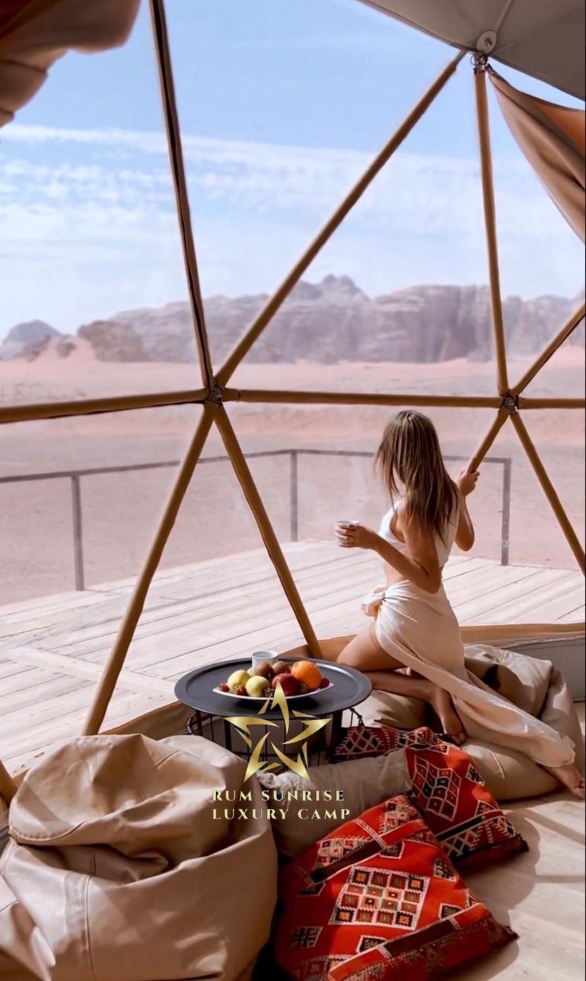 Rum Sunrlse Luxury Camp Wadi Rum Exterior foto